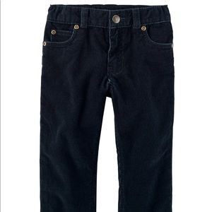 Carters Black corduroy pants